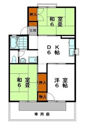 野里駅 徒歩22分 2階の物件間取画像